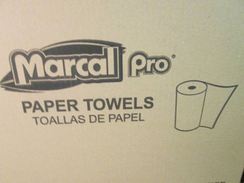 lot 97 image: Case of 30 Rolls of Paper Towels Lo...