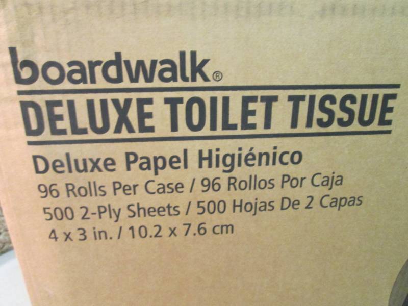 lot 99 image: Case of 96 Rolls of Toilet Tissue M...