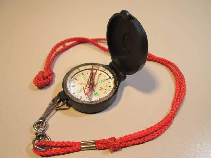 lot 125 image: Liquid Filled Compass  RMDR...