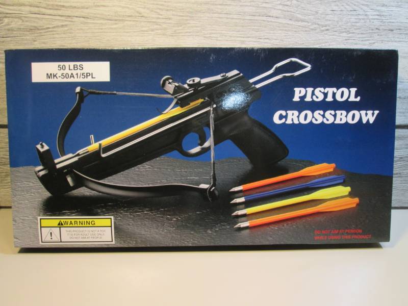 lot 157 image: 50 pound Pistol Crossbow New in Box...