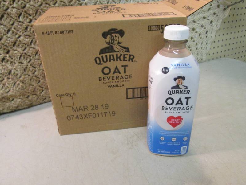 lot 165 image: Case of 6 Bottles of Quaker Vanilla...