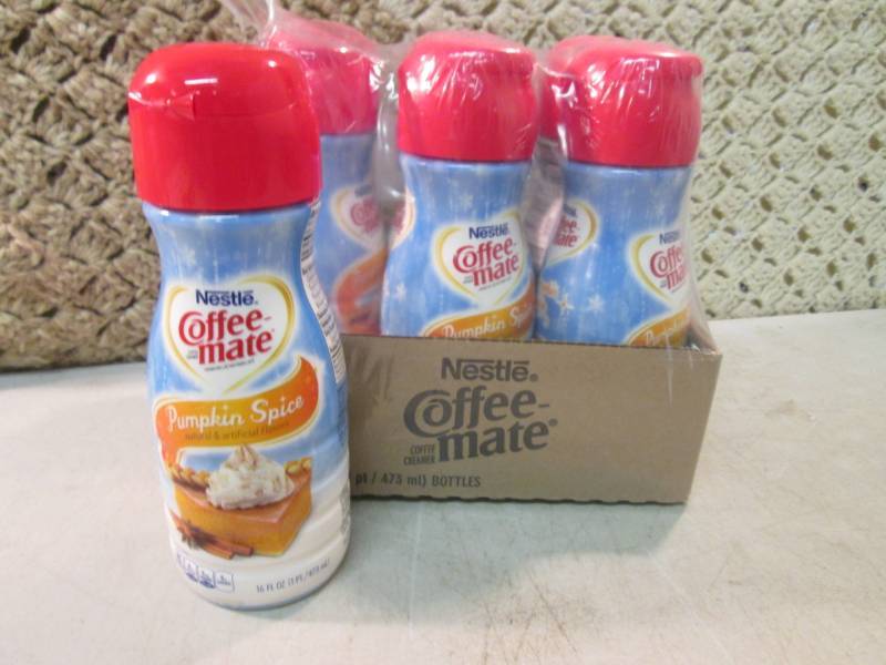 lot 185 image: Pack of 6 Bottles of Nestle Coffee ...