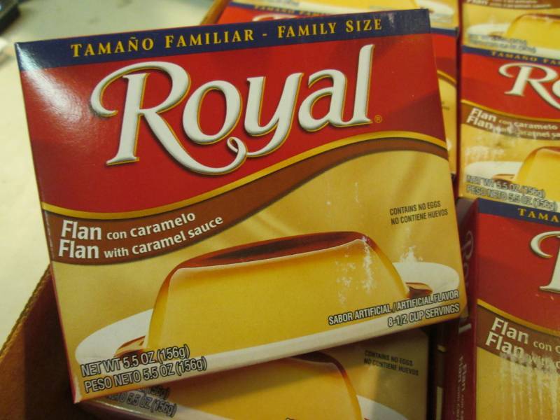 lot 189 image: Box of 48 Family Size Boxes of Roya...