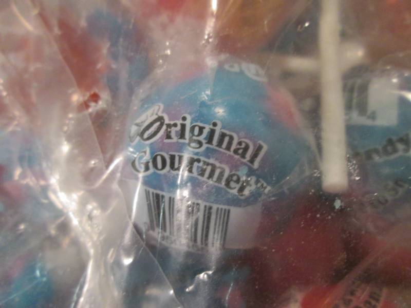 lot 218 image: Bag of 60 Original Gourmet Lollipop...