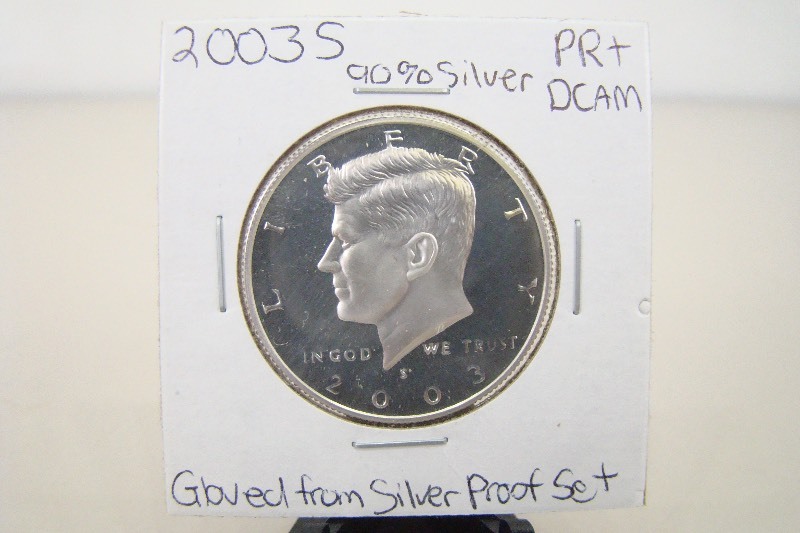 90% Silver 2003-S High Grade Kennedy&nbspHalf Dollar&nbspProof