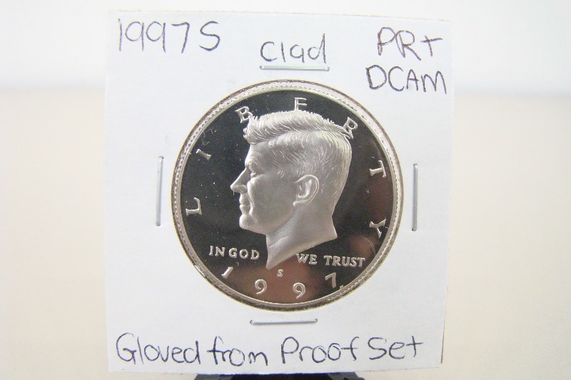 Clad 1997-S High Grade Kennedy&nbspHalf Dollar&nbspProof
