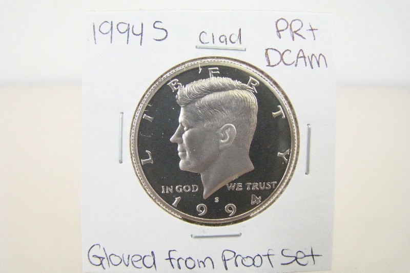 Clad 1994-S High Grade Kennedy&nbspHalf Dollar&nbspProof