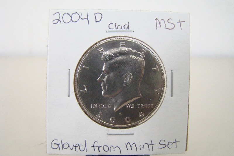 Clad 2004-D High Grade Kennedy&nbspHalf Dollar