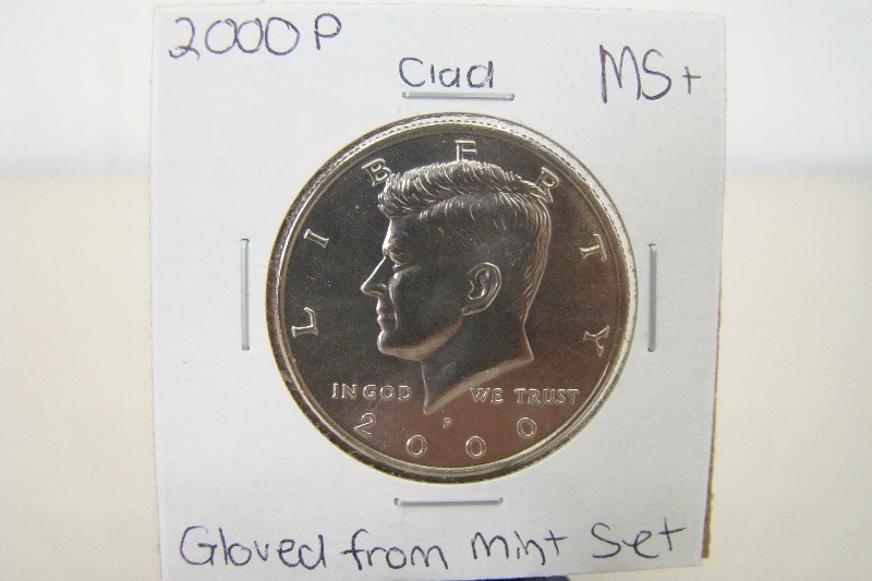 Clad 2000-P High Grade Kennedy&nbspHalf Dollar