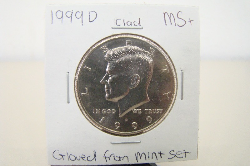 Clad 1999-D High Grade Kennedy&nbspHalf Dollar