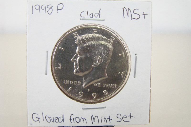 Clad 1998-P High Grade Kennedy&nbspHalf Dollar