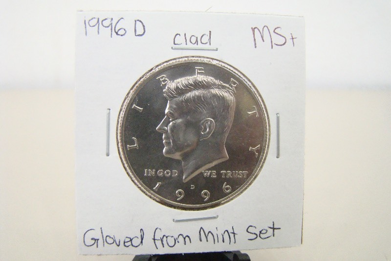 Clad 1996-D High Grade Kennedy&nbspHalf Dollar