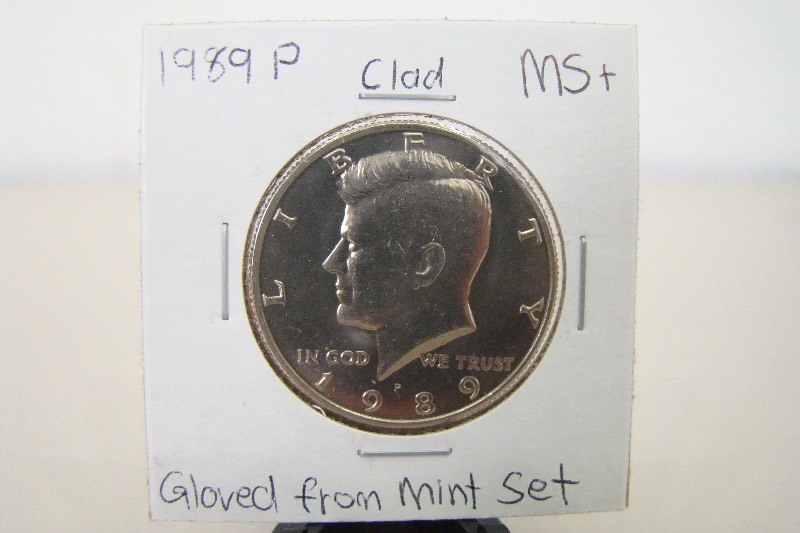 Clad 1989-P High Grade Kennedy&nbspHalf Dollar
