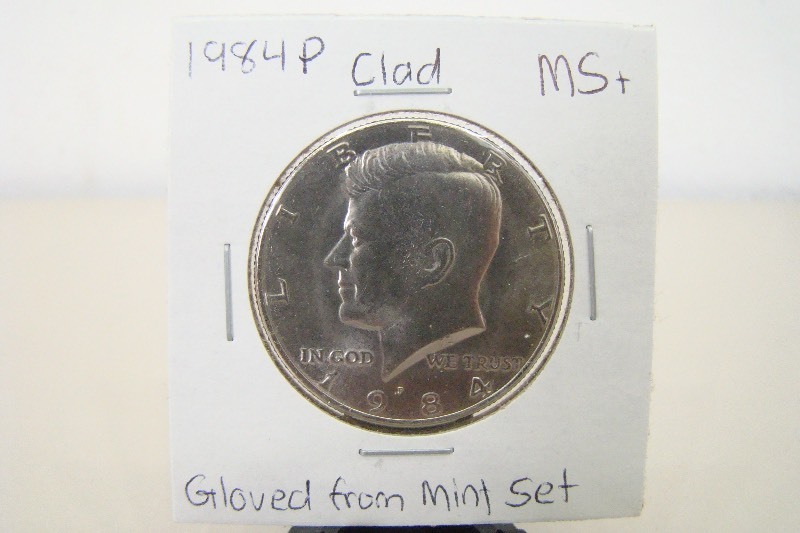 Clad 1984-P High Grade Kennedy Half Dollar