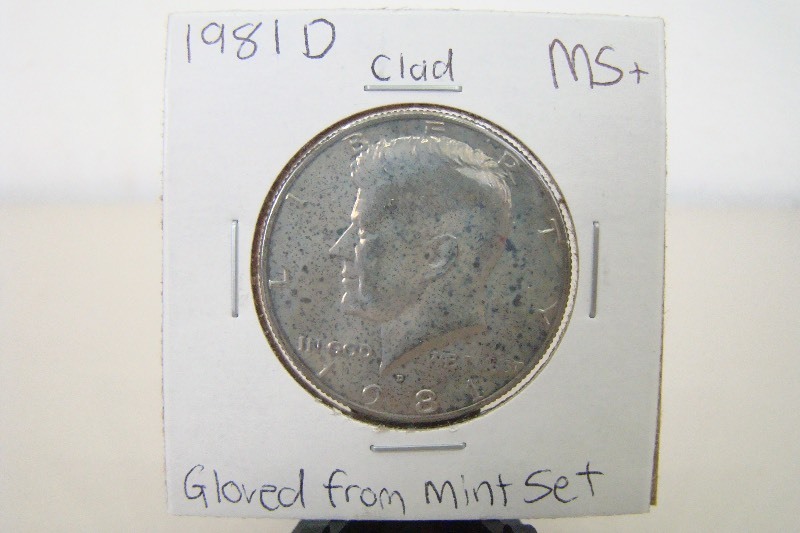 Clad 1981-D High Grade Kennedy Half Dollar