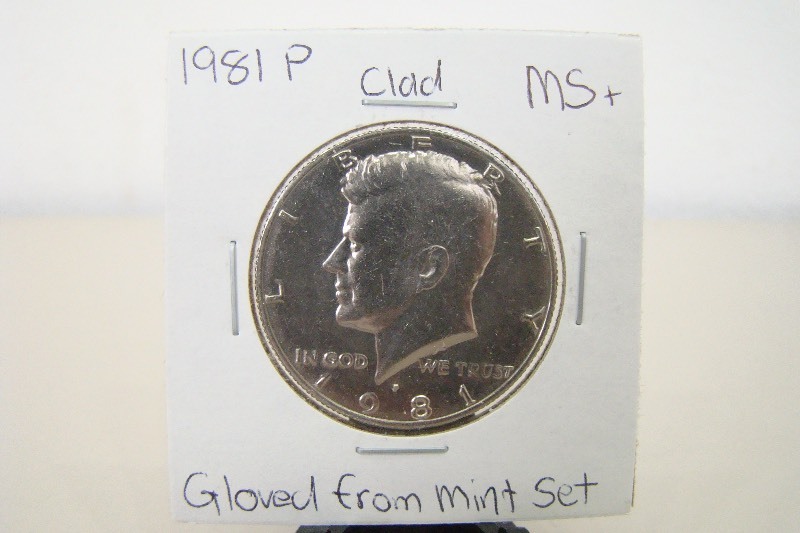 Clad 1981-P High Grade Kennedy Half Dollar