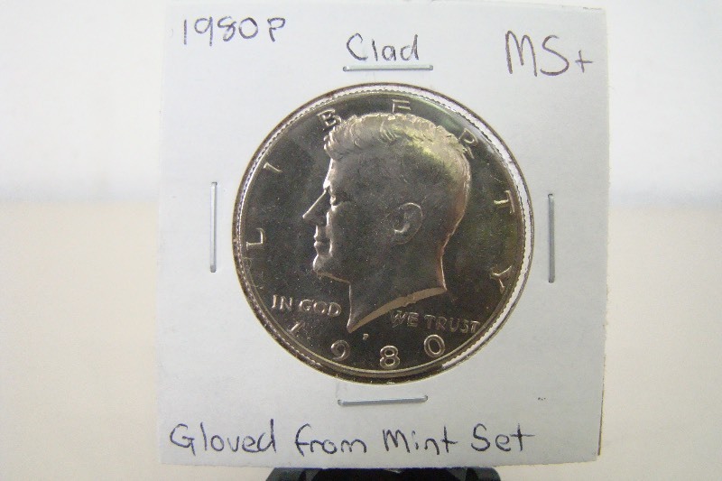 Clad 1980-P High Grade Kennedy Half Dollar