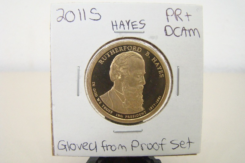 2011-S High Grade Rutherford B. Hayes Dollar Proof