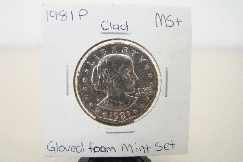 1981-P High Grade Susan B. Anthony Dollar
