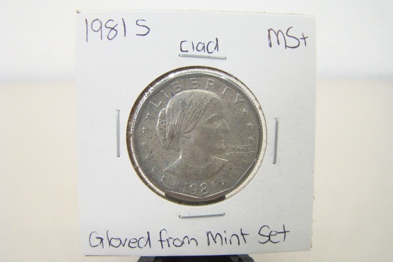 1981-S High Grade Susan B. Anthony Dollar