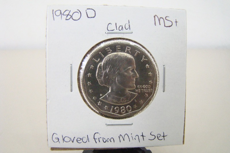 1980-D High Grade Susan B. Anthony Dollar