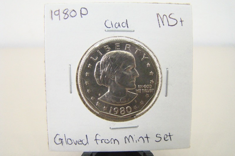 1980-P High Grade Susan B. Anthony Dollar