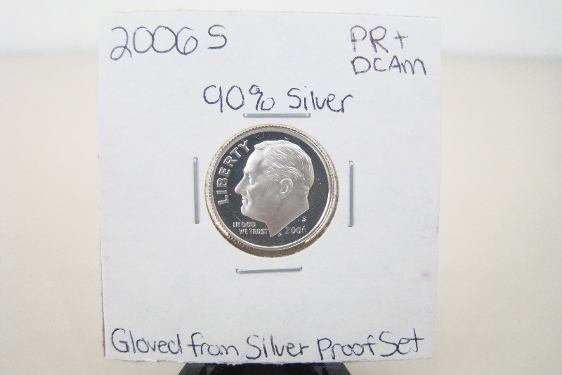 90% Silver 2006-S High Grade Proof Roosevelt Dime