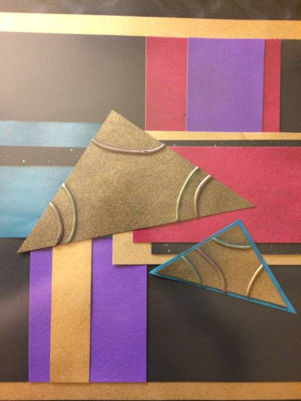 lot 53 image: Large Framed Contemporary Modern Signed Artwork - Excellent Condition