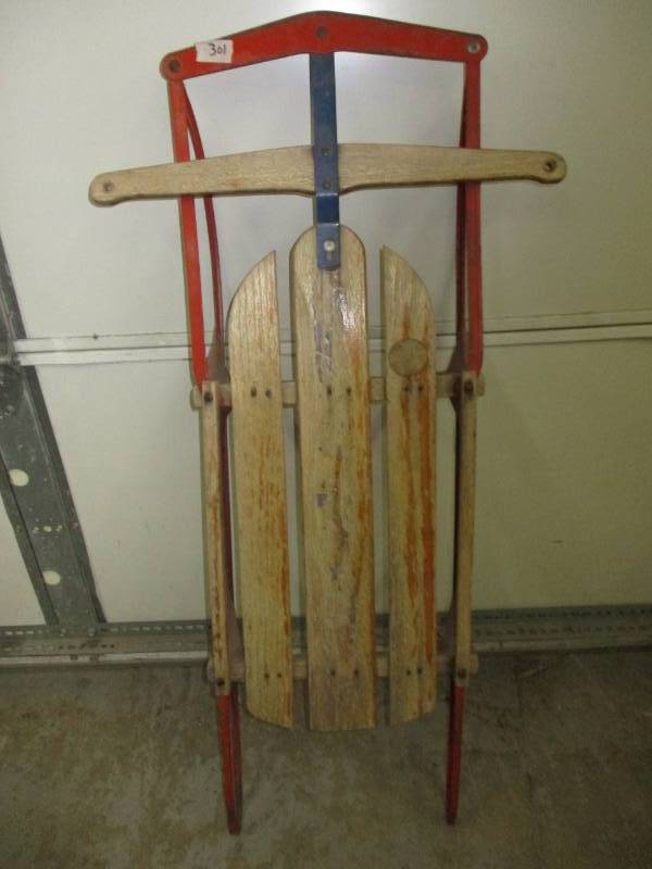 Old Style Flexible Flyer Sled