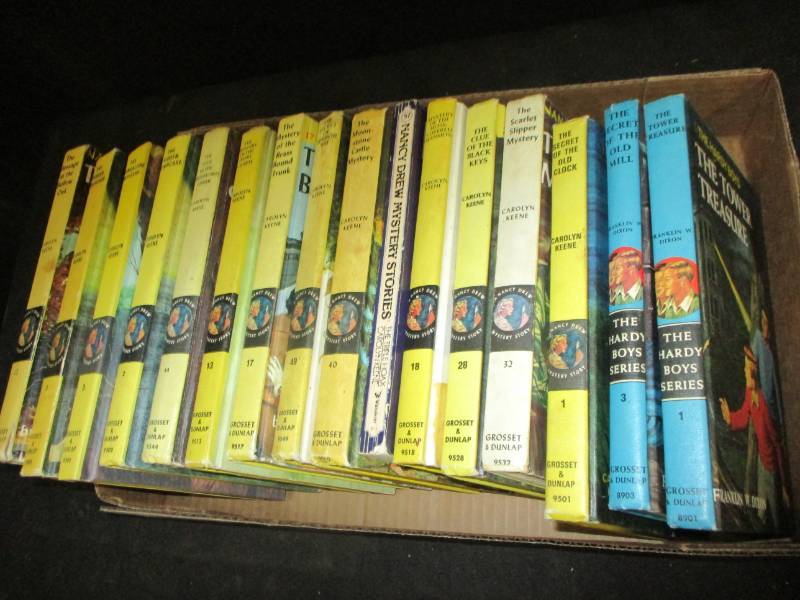 Nancy Drew and Hardy Boys Books