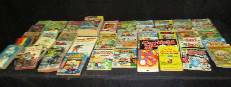 Old Archies Comic Books, Star Trek and more old Books
