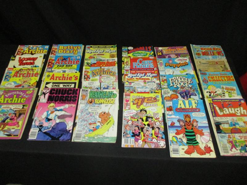 Old Comic Books and most are in really nice condition