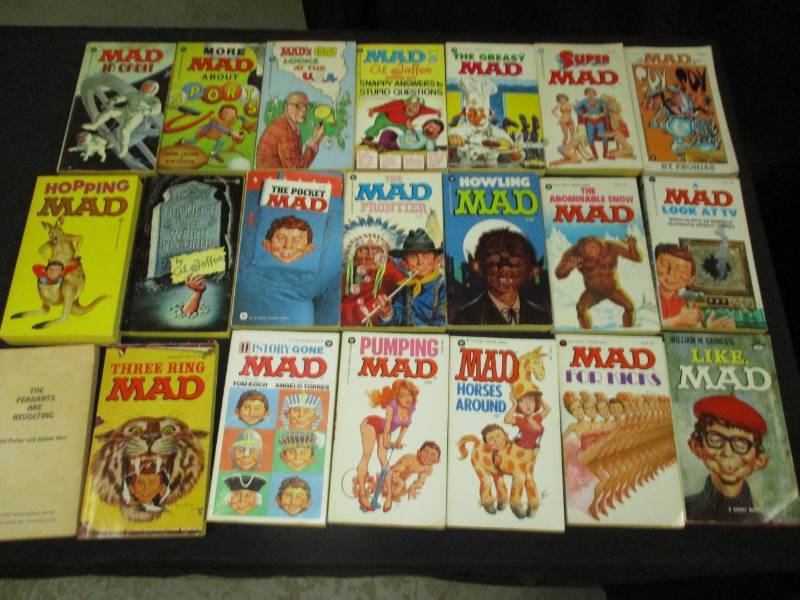 Collection of Old MADD Books in nice condition