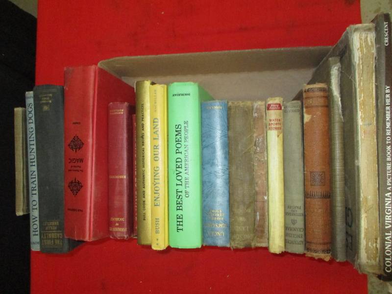 Old Hard Cover Books for Decorating