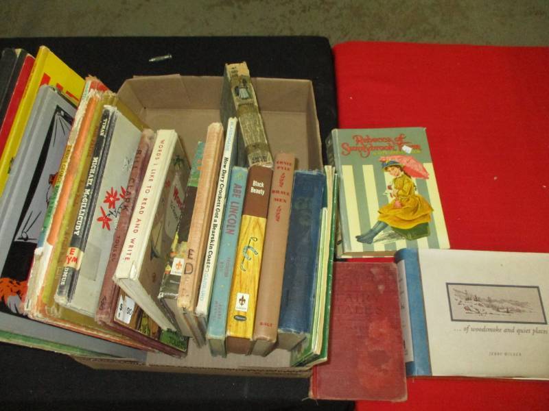 Books, Vintage Kids books and other books to decorate with too