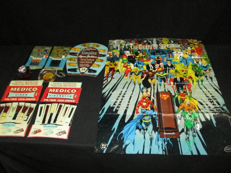 Cigar Holders, Tar Guards, Lighters