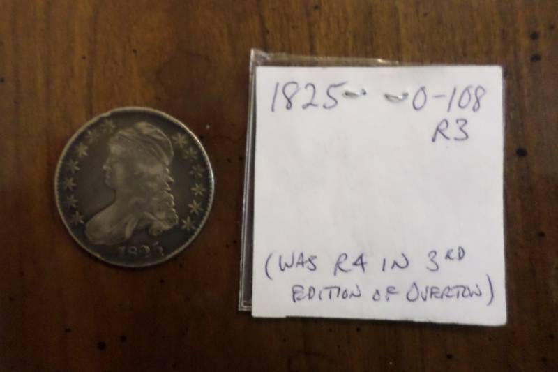1825 Capped Bust Half Dollar