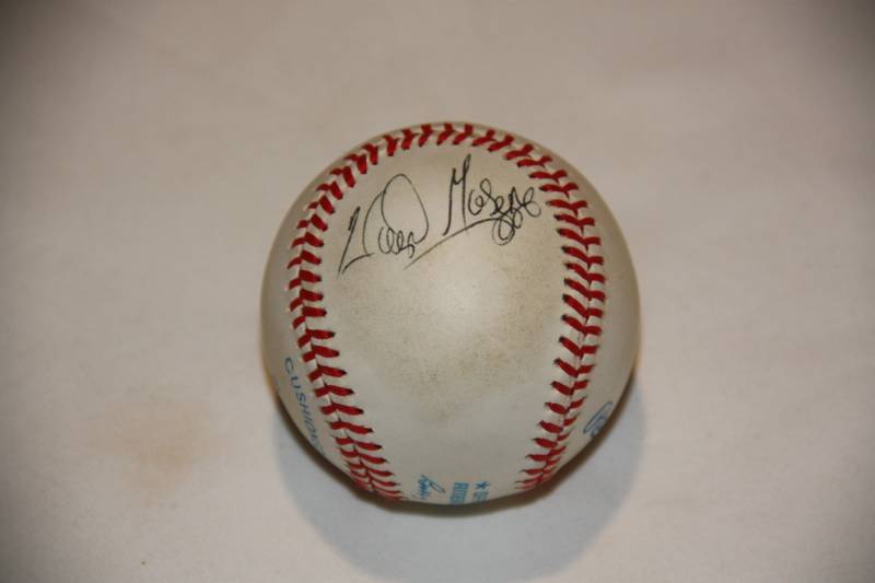 lot 51 image: Lloyd Moseby Toronto Blue Jays Baseball Auto