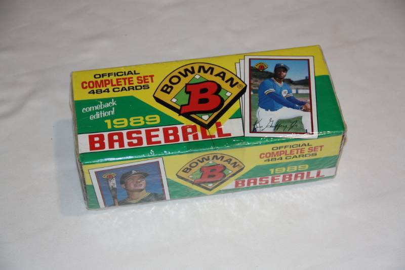 lot 79 image: 1989 Bowman Baseball Factory Sealed Complete Set Ken Griffey Jr Rookie