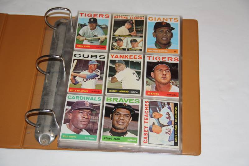 lot 85 image: 1964 to 1968 Topps Baseball Card Lot  78 Cards