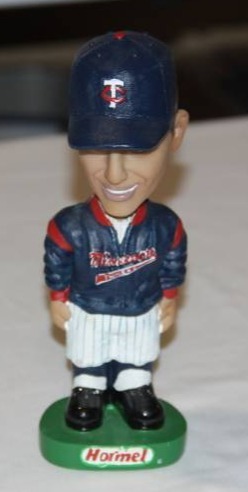 lot 98 image: Minnesota Twins Billy Martin Bobblehead SGA