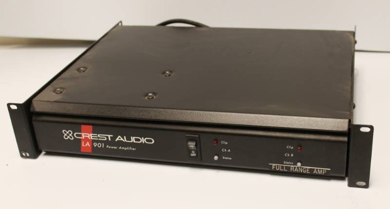 lot 22 image: Crest Audio Dual Chanel Power Amplifier