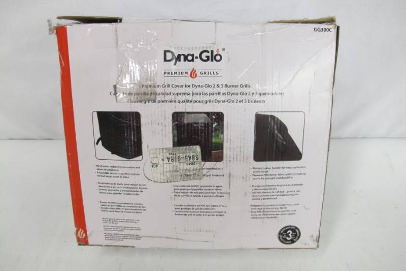 lot 83 image: Dyna-Glo DG300C Premium Small Space LP Gas Grill Cover