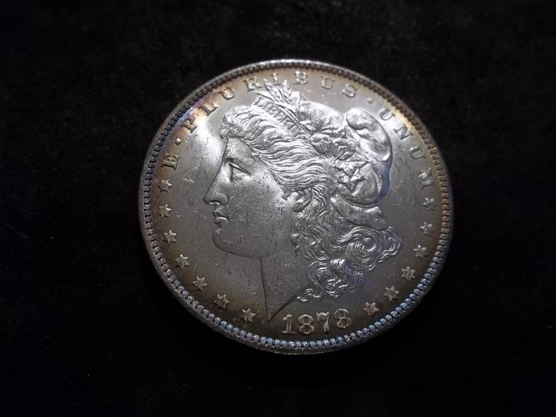 lot 2 image: 1878 Morgan Silver Dollar Reverse 1879