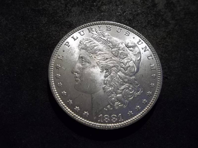 lot 11 image: 1881 Morgan Silver Dollar