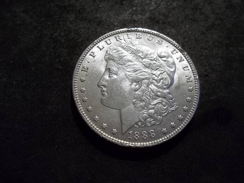 lot 27 image: 1888  Morgan Silver Dollar