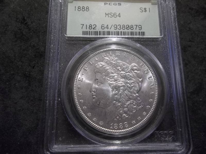 lot 28 image: 1888  Morgan Silver Dollar