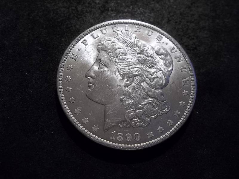 lot 31 image: 1890  Morgan Silver Dollar