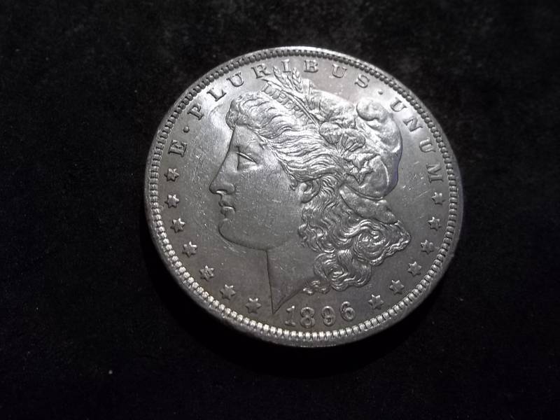 lot 37 image: 1896 Morgan Silver Dollar