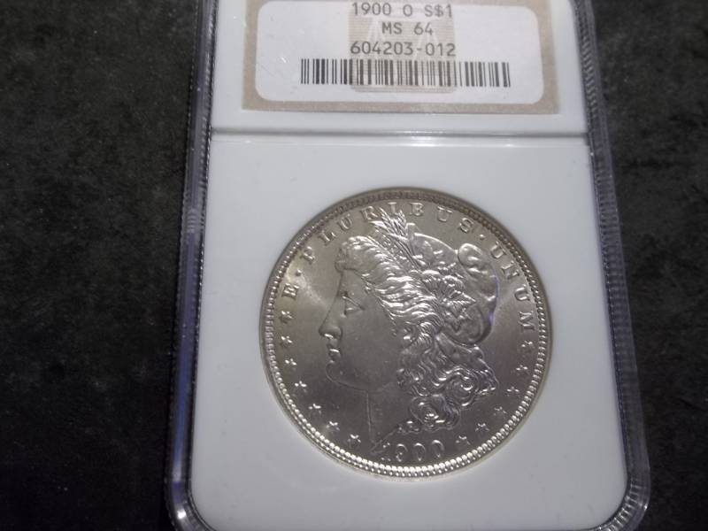 lot 43 image: 1900 O  Morgan Silver Dollar